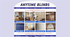 Desktop Screenshot of anytimeblinds.com